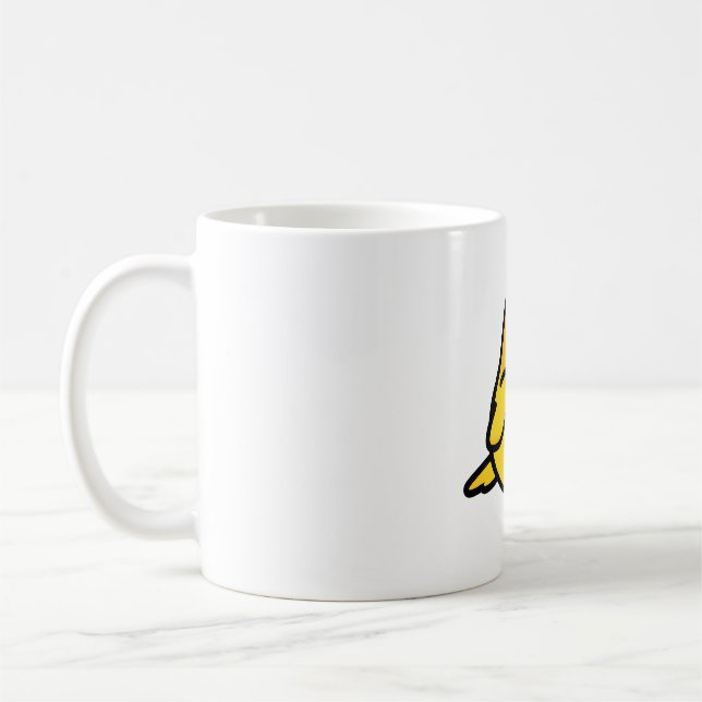 Taza De Café Lutino Lovebird de Chubby Fischer (Izquierda)