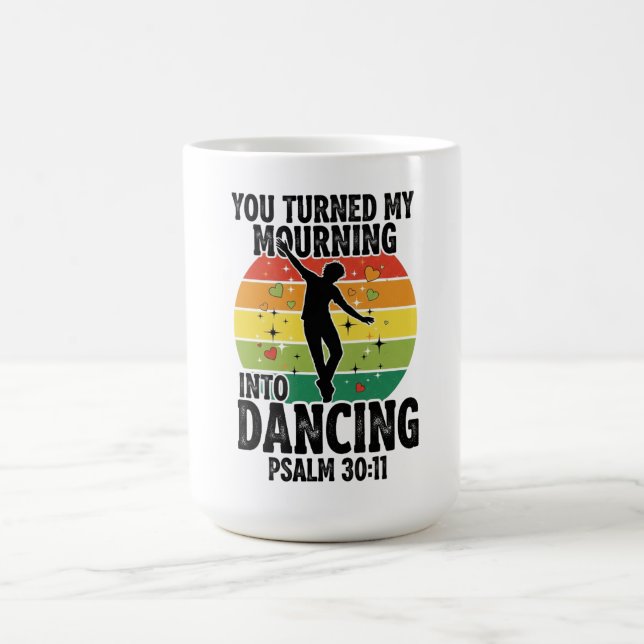 Taza De Café Luto por el diseño de danza (Centro)
