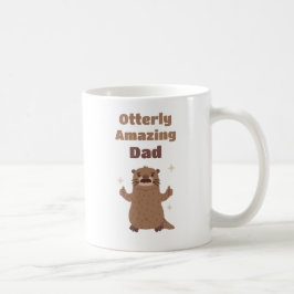 Taza De Café Lutra Divertida Totalmente Increíble Día del Padre