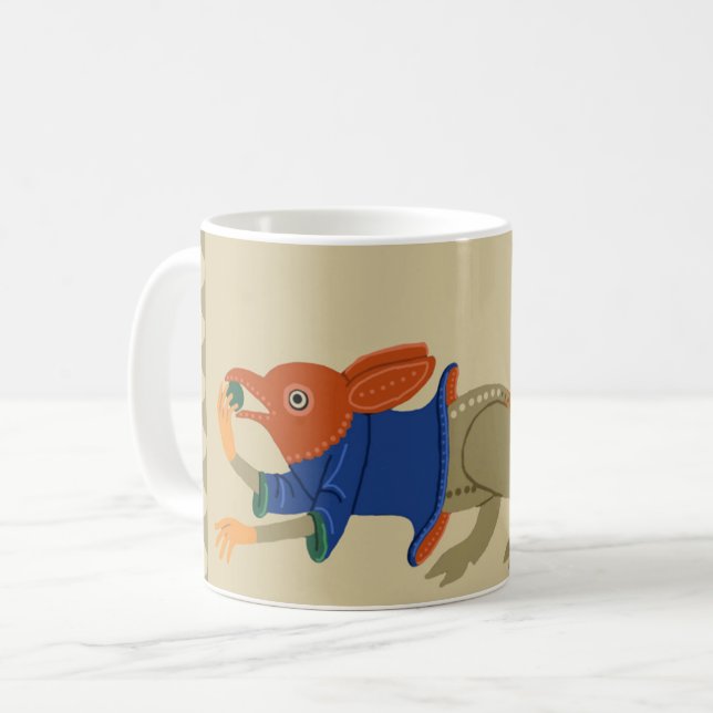 Taza De Café Luttrell Psalter Squirrel-Thing Coffee Mug (Anverso izquierdo)