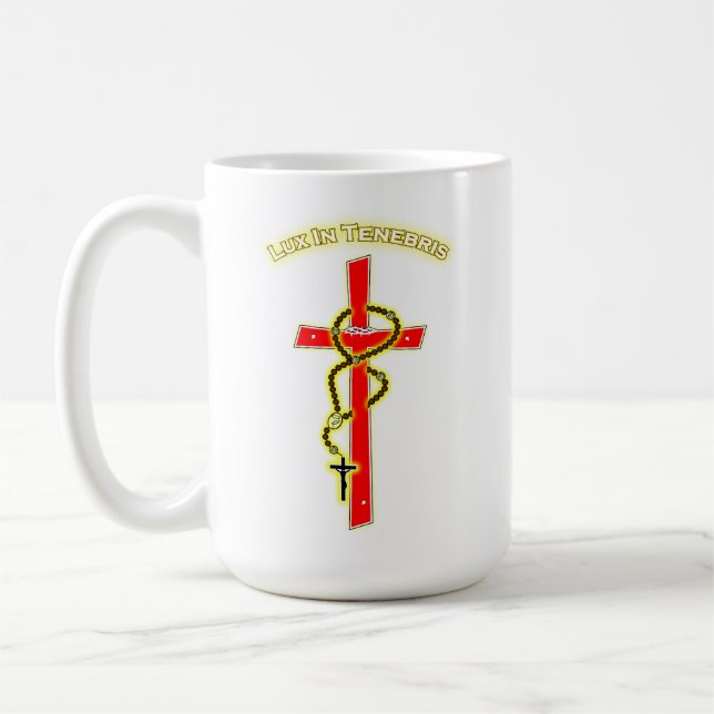 Taza De Café Lux in Tenebris - Rosary 01 (Izquierda)