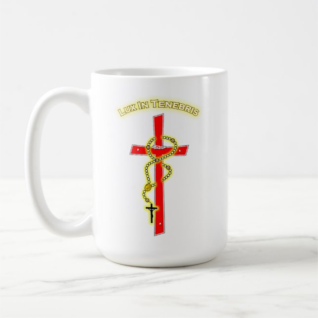 Taza De Café Lux in Tenebris - Rosary 02 (Izquierda)