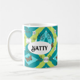 Taza De Café Luxe green garden art