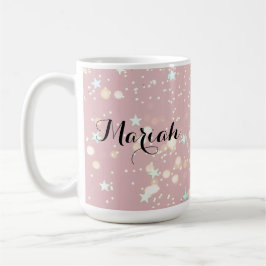Taza De Café Luxe modern romantinc girl