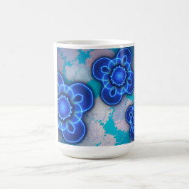 Taza De Café Luz azul