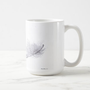 Taza De Café Luz como pluma