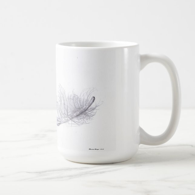 Taza De Café Luz como pluma (Derecha)
