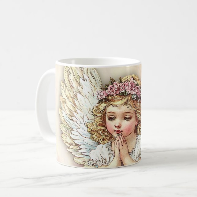 Taza De Café Luz de Ángel Interior  (Anverso izquierdo)