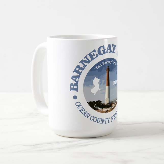 Taza De Café Luz de Barnegat (Anverso izquierdo)