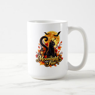 Taza De Café Luz de Luna y Diversión