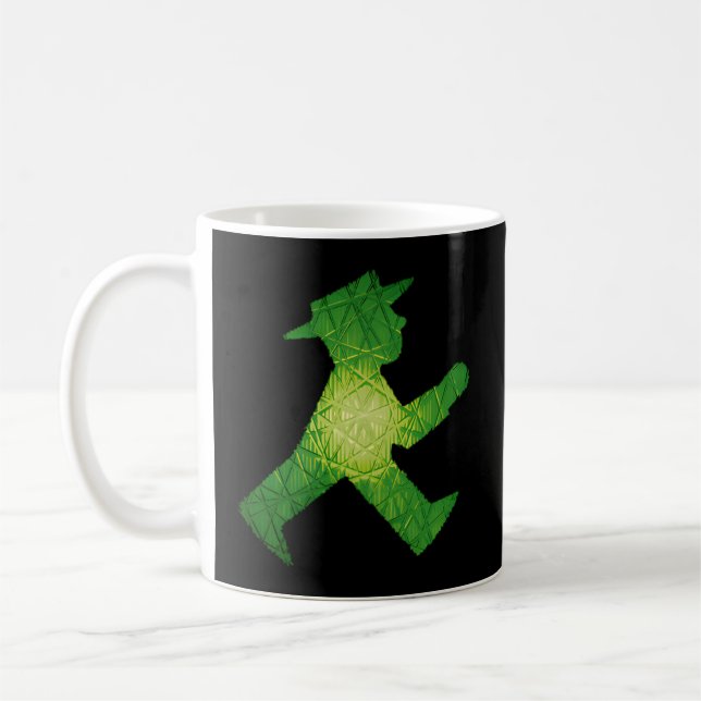 Taza De Café Luz de tráfico verde Ampeln Grã ¼ N (Izquierda)