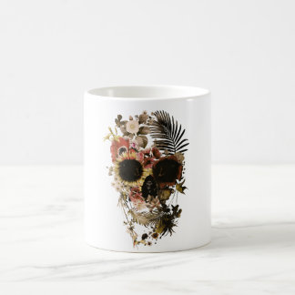 Taza De Café Luz del cráneo del jardín