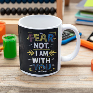 Taza De Café Luz guiadora en medio de la oscuridad