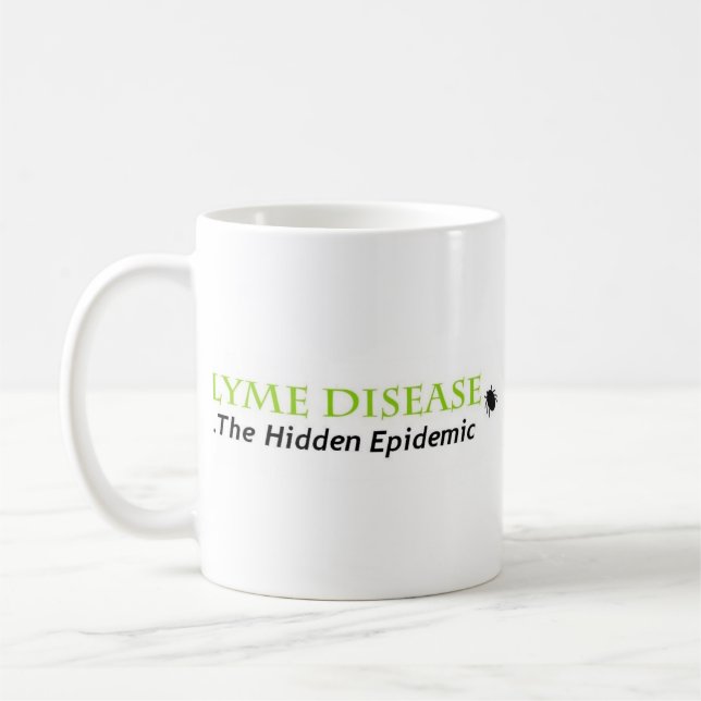 Taza De Café lyme la epidemia ocultada, lyme la epidemia (Izquierda)