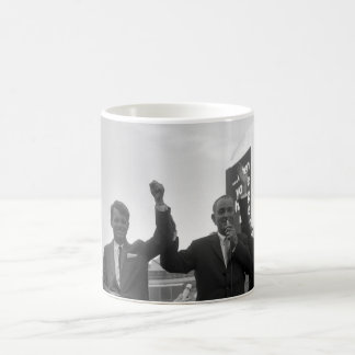 Taza De Café Lyndon Johnson con Roberto Kennedy