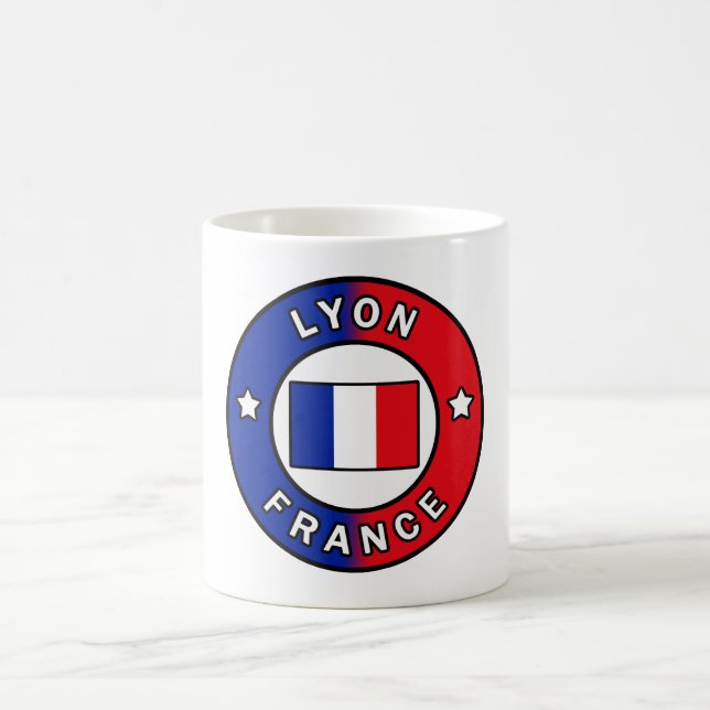 Taza De Café Lyon France (Centro)