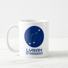 Taza De Café Lyran Starseme Mug - Lyra Constellation Design
