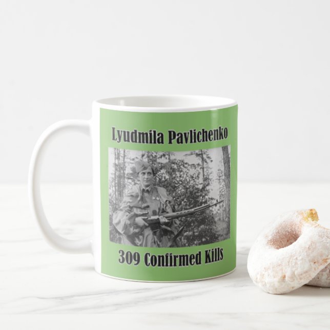 Taza De Café Lyudmila Pavlichemko (Con donut)