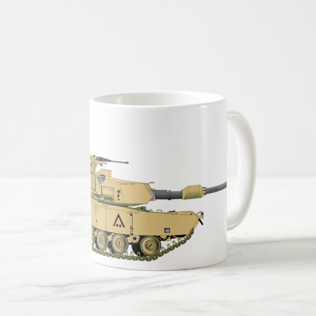 Taza De Café M1A1 tank (Anverso derecho)