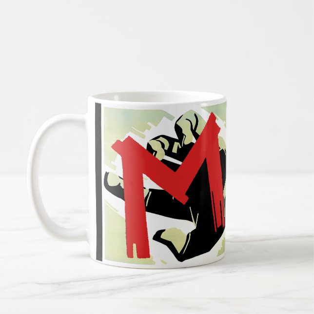Taza De Café M la película de arte de Fritz Lang (Izquierda)