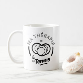 Taza De Café Ma thérapie le tennis