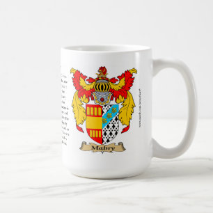 Taza De Café Mabry, el origen, el significado y el escudo