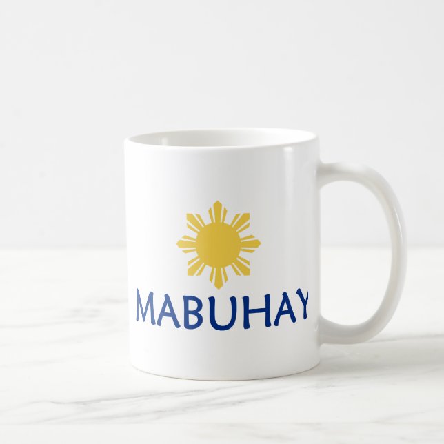 Taza De Café Mabuhay (Derecha)