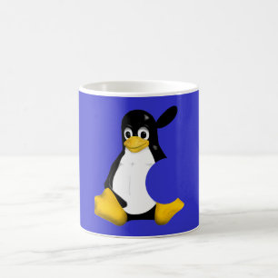 TAZA DE CAFÉ MAC DE APPLE LINUX TUX DE LA PERA