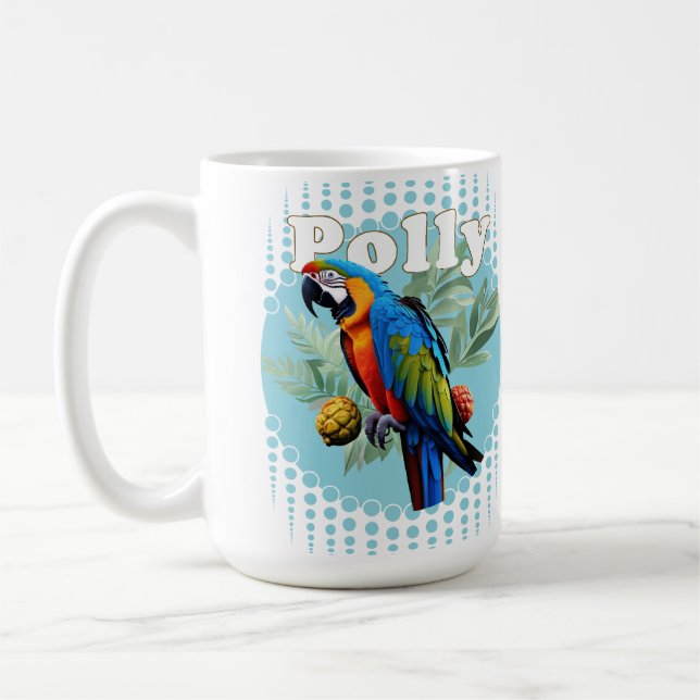 Taza De Café Macaw (Izquierda)