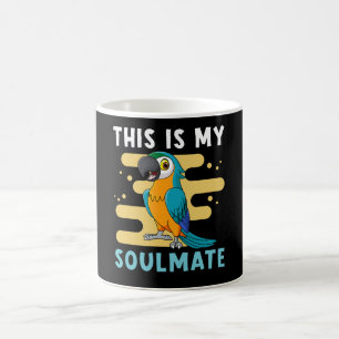 Taza De Café Macaw Parrot Soulmade