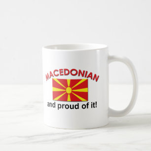 Taza De Café Macedonio orgulloso