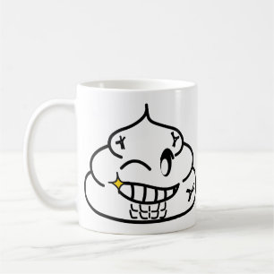 Taza De Café Macho poop - Brootsch the PooPoo