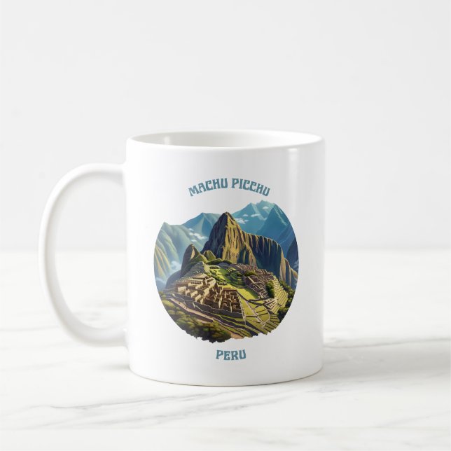 Taza De Café Machu Picchu, Perú (Izquierda)