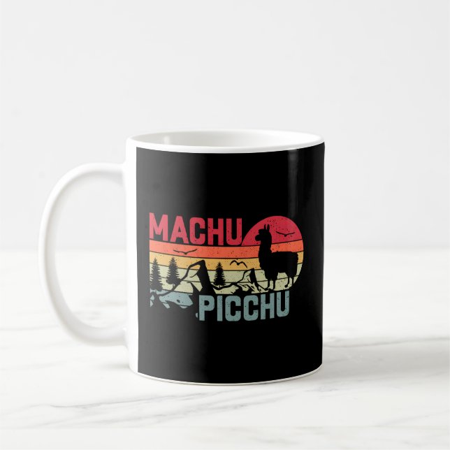Taza De Café Machu Picchu Perú: Viaje del orgullo peruano (Izquierda)