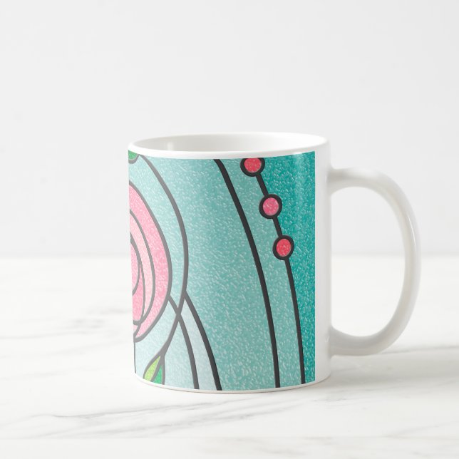 Taza De Café Mackintosh subió (Derecha)