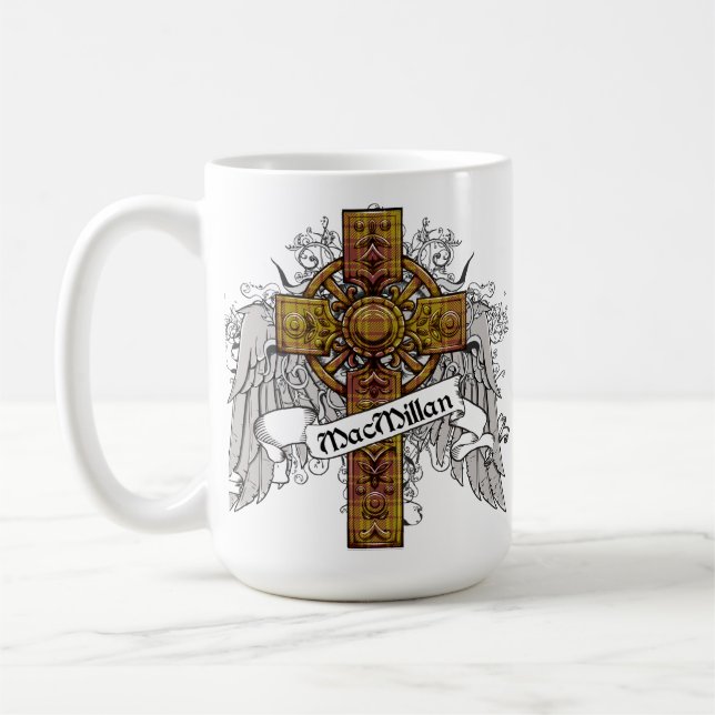Taza De Café MacMillan Tartan Cross (Izquierda)