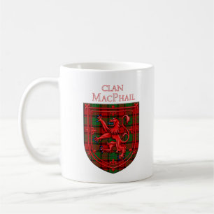 Taza De Café MacPhail Tartan Scottish Plaid Lion Rampant