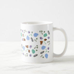 Taza de café - macropartículas de la orina