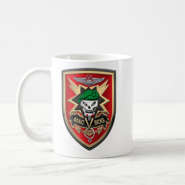 Taza De Café MACV SOG CCN Coffee Mug (Izquierda)