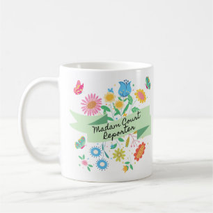 Taza De Café Madam Court Reporter Spring Mug
