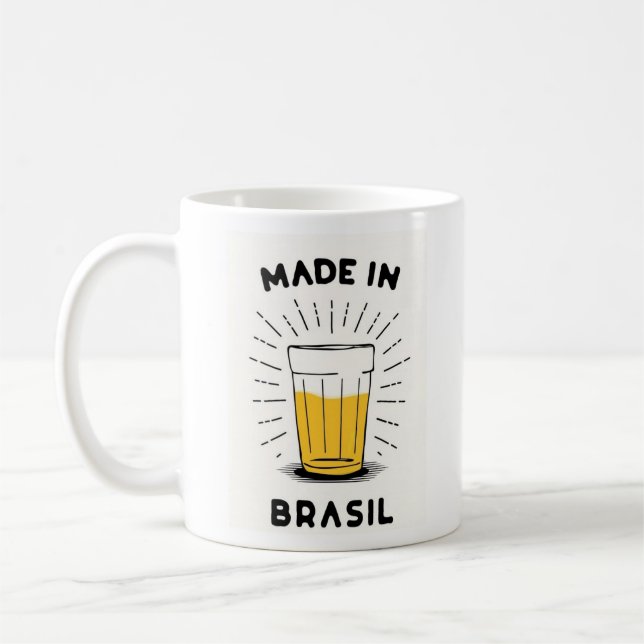 Taza De Café Made in Brazil (Izquierda)