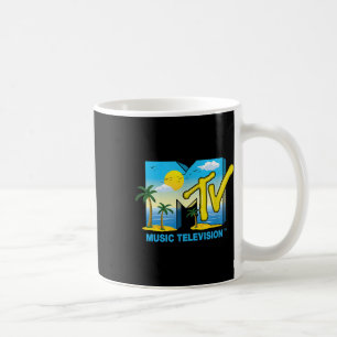 Taza De Café Mademark X Mtv - El Logo Oficial De Mtv Con Sunny