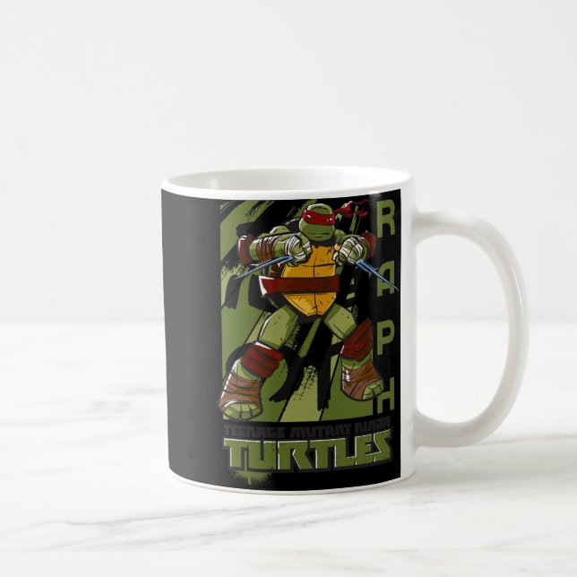 Taza De Café Mademark X - - Original Tmnt New Raphael  (Derecha)