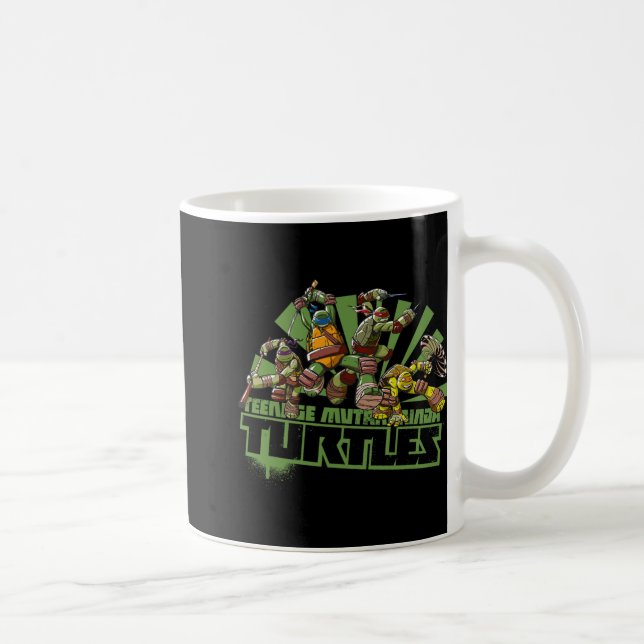 Taza De Café Mademark X - - Original Tmnt New Series Team  (Derecha)