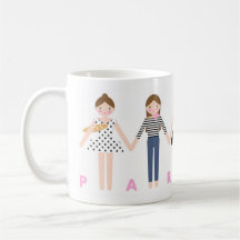 Mademoiselle en París Mug