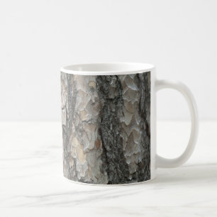 Taza De Café Madera de pino de corteza