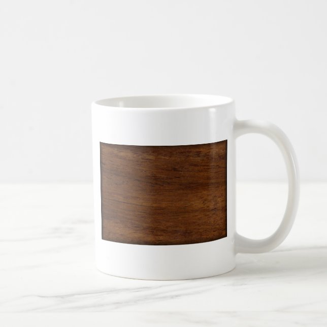 Taza De Café Madera Plancha Llanura Textura Lumbar (Derecha)