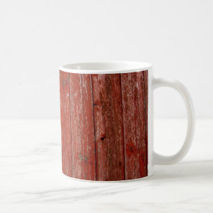 Taza De Café Madera roja vieja