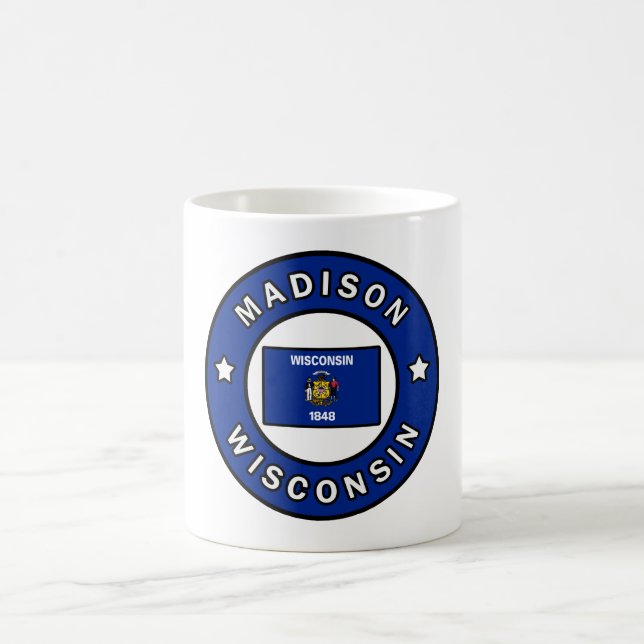Taza De Café Madison Wisconsin (Centro)