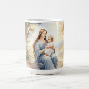 Taza De Café Madonna con el niño Jesús